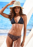 Printed Moderate Bottom Abstract Leopard