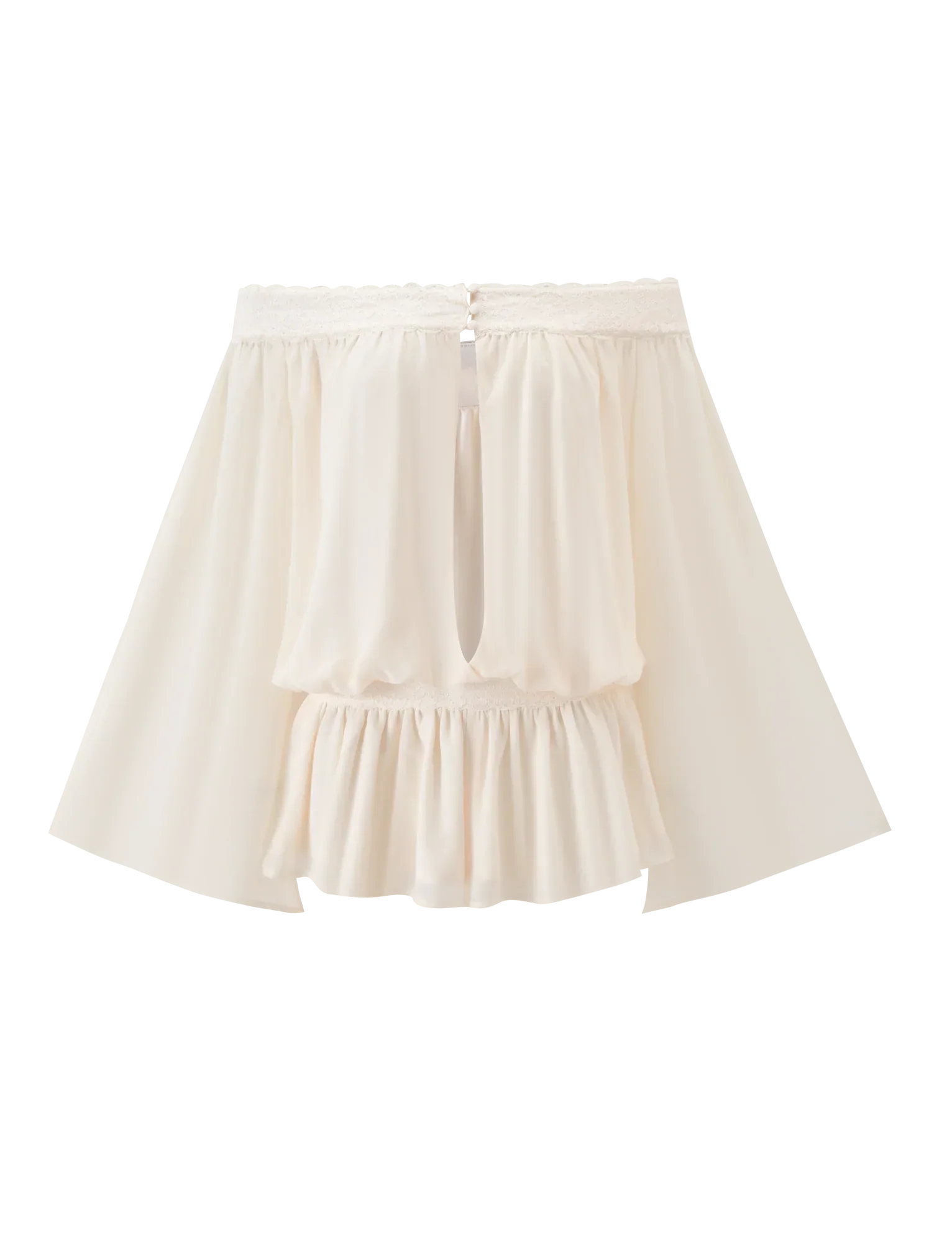 TESSIE PLAYSUIT IVORY