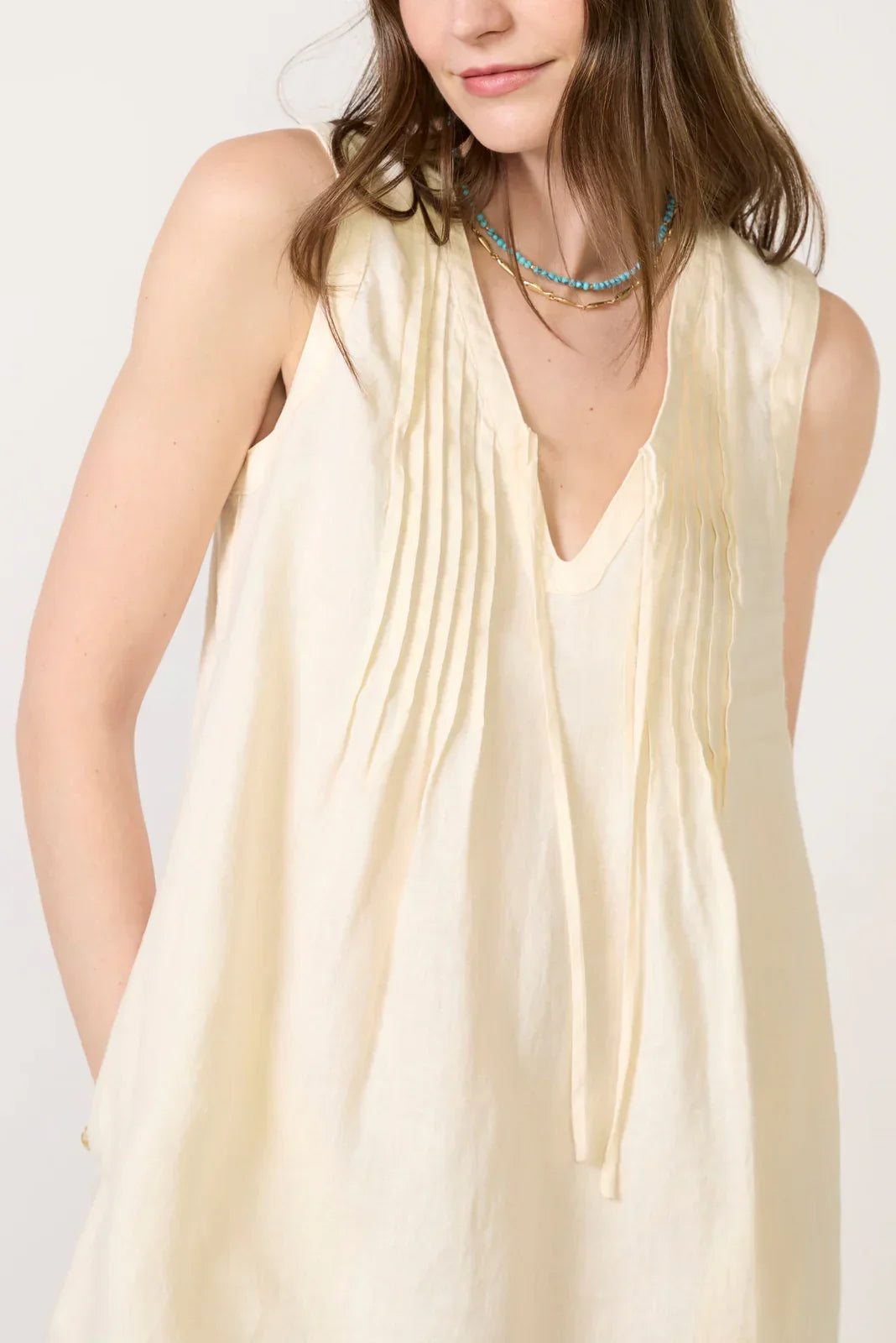 Stella Linen Mini Dress