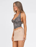 KITTIE SKORT TAN