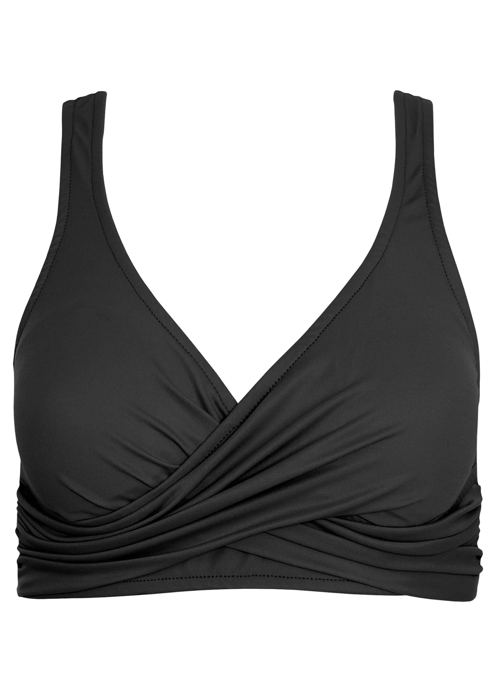 Lovely Lift Wrap Bikini Top Black Beauty
