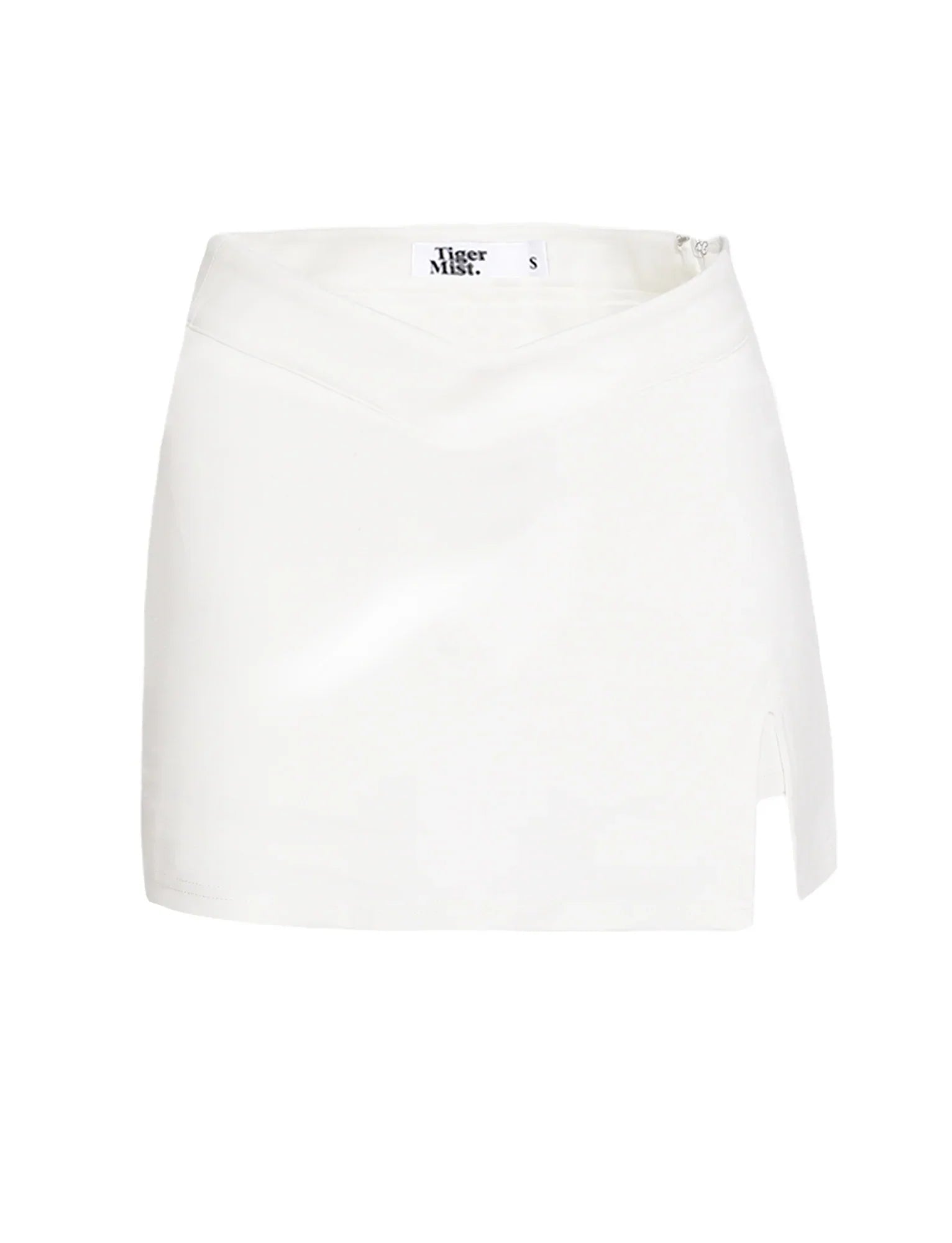 DAPHNIE PU SKORT WHITE
