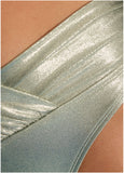 Shine Havana Bikini Bottom Silver Metallic