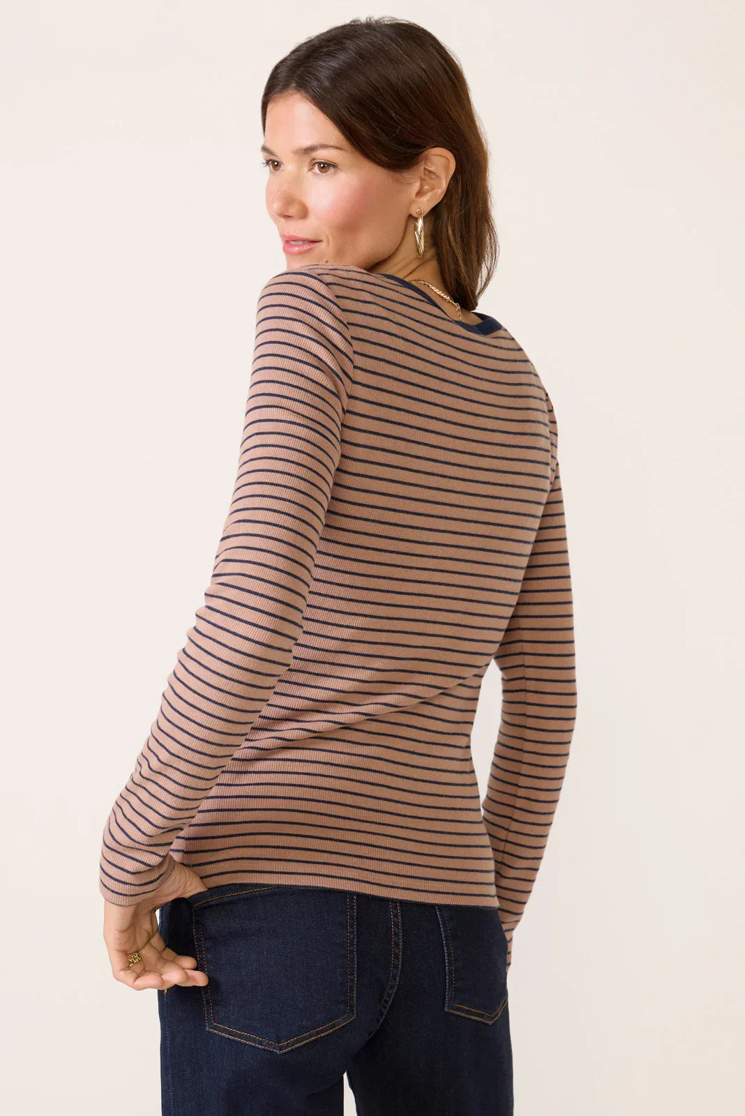 Stella Stripe Henley