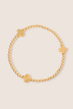 Signature Cross 3mm Gold Bracelet Gold