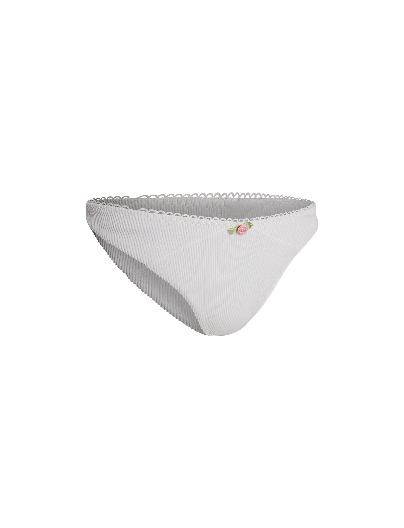 MILANA BIKINI BOTTOM WHITE