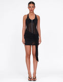 CATERINA MINI DRESS BLACK