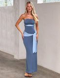 TOVE MAXI DRESS BLUE