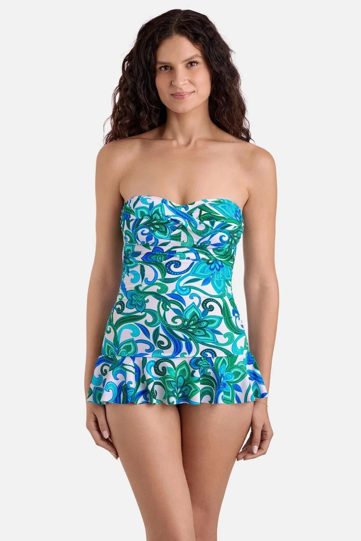 Summer Skirted One Piece Imperial Paisley
