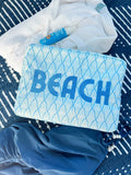 KenzKustomz Blue Palms XL Bag Beach