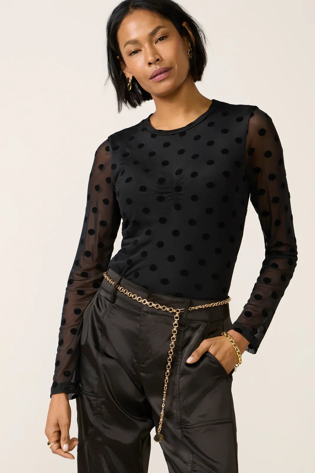 Ines Ruched Tee