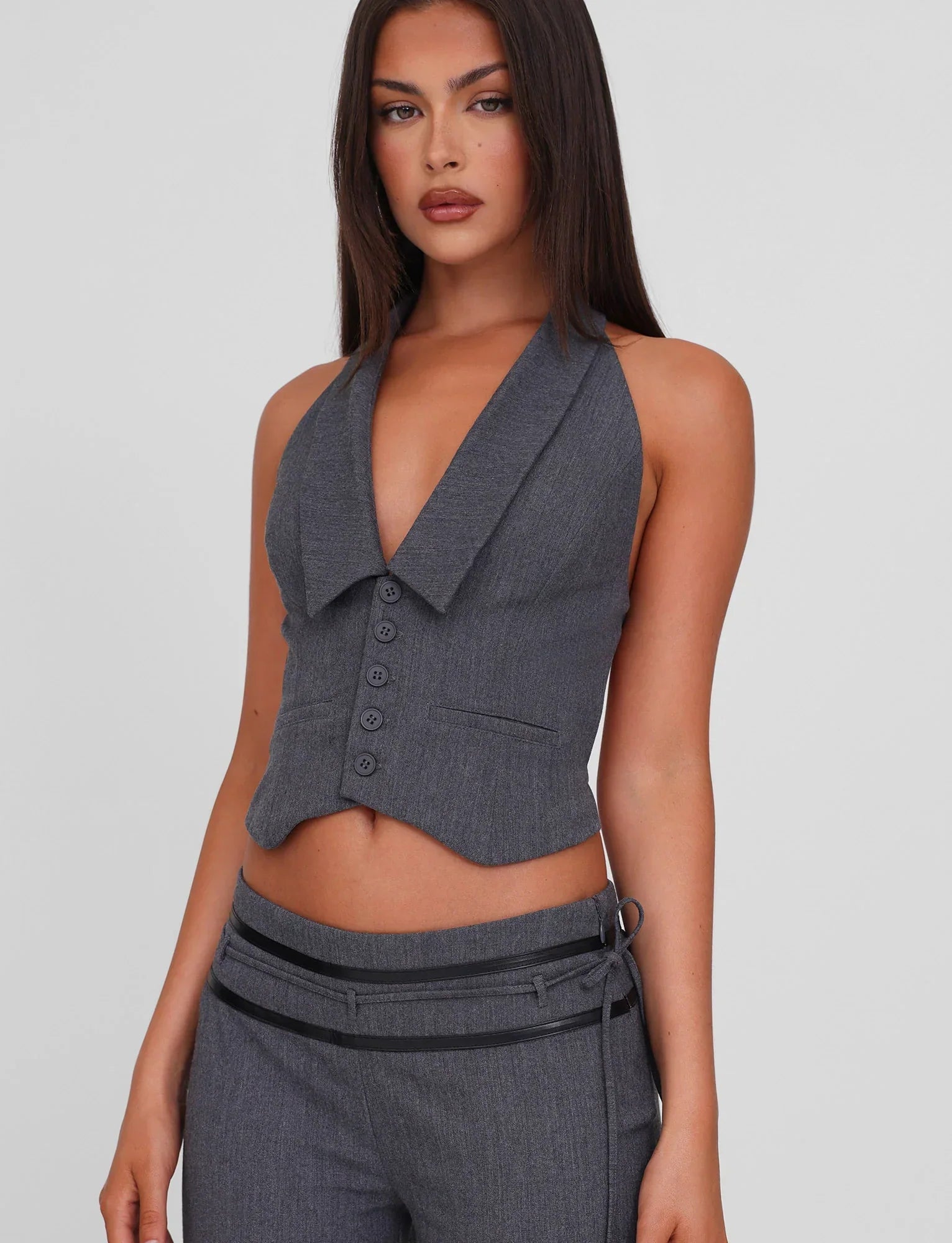 FEDRA VEST GREY
