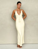 DEENA MAXI DRESS YELLOW LEMON