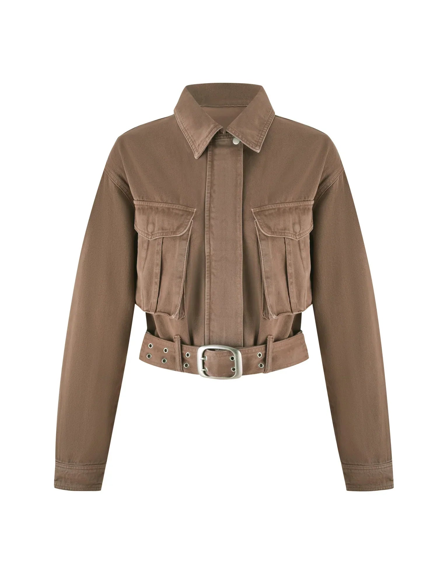 ZELIE JACKET NEUTRAL SANDBLAST WASHED TAN