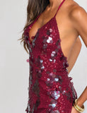 ZANA MINI DRESS RED