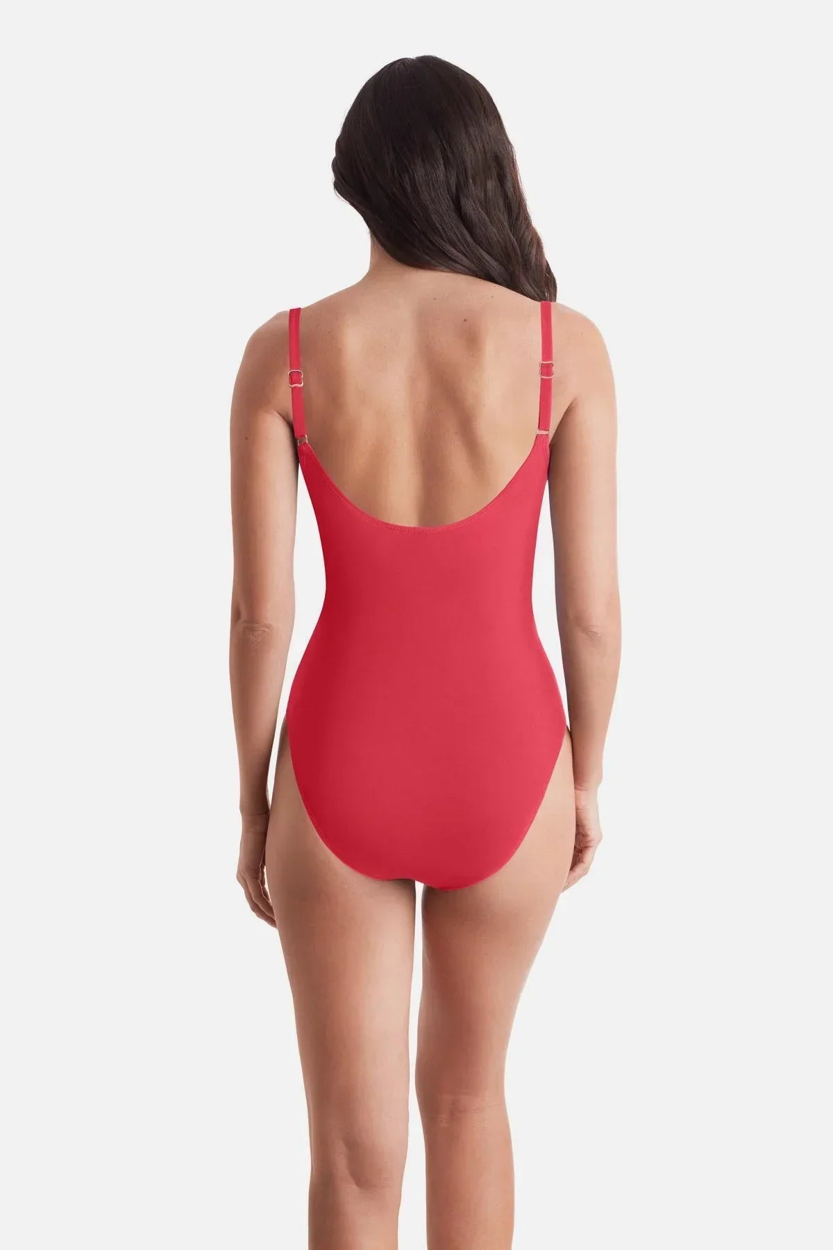 Sonny Surplice One Piece Hot Coral