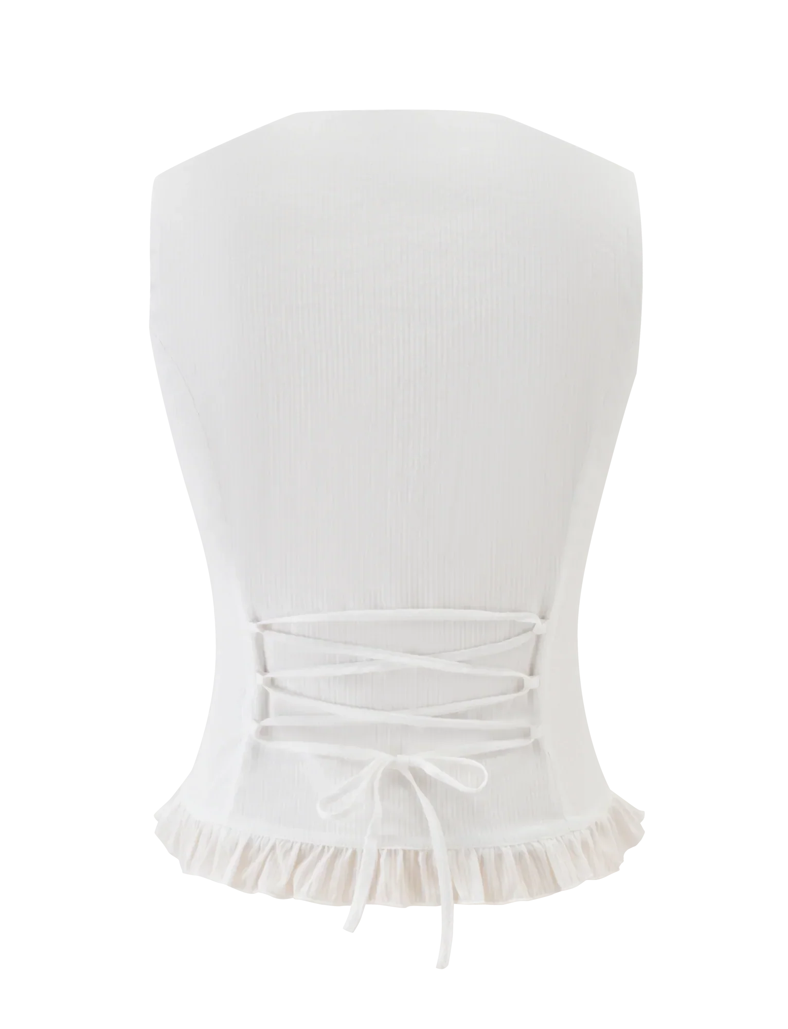 ANIYA KEYHOLE TOP WHITE