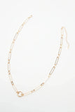 Paperclip Charm Necklace