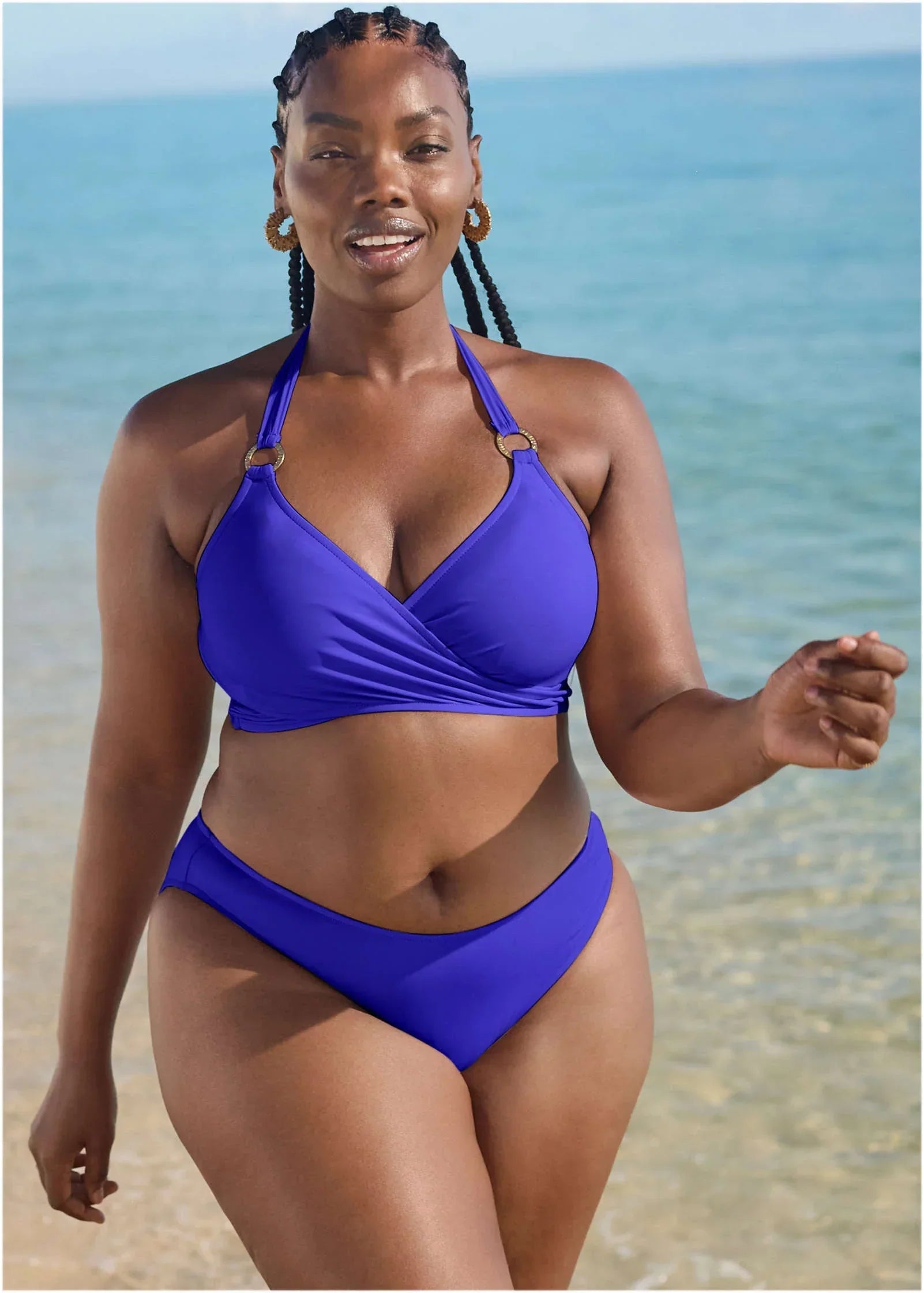 Bali Moderate Bikini Bottom Cobalt Blue