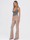 VESPER PANT BROWN TAN
