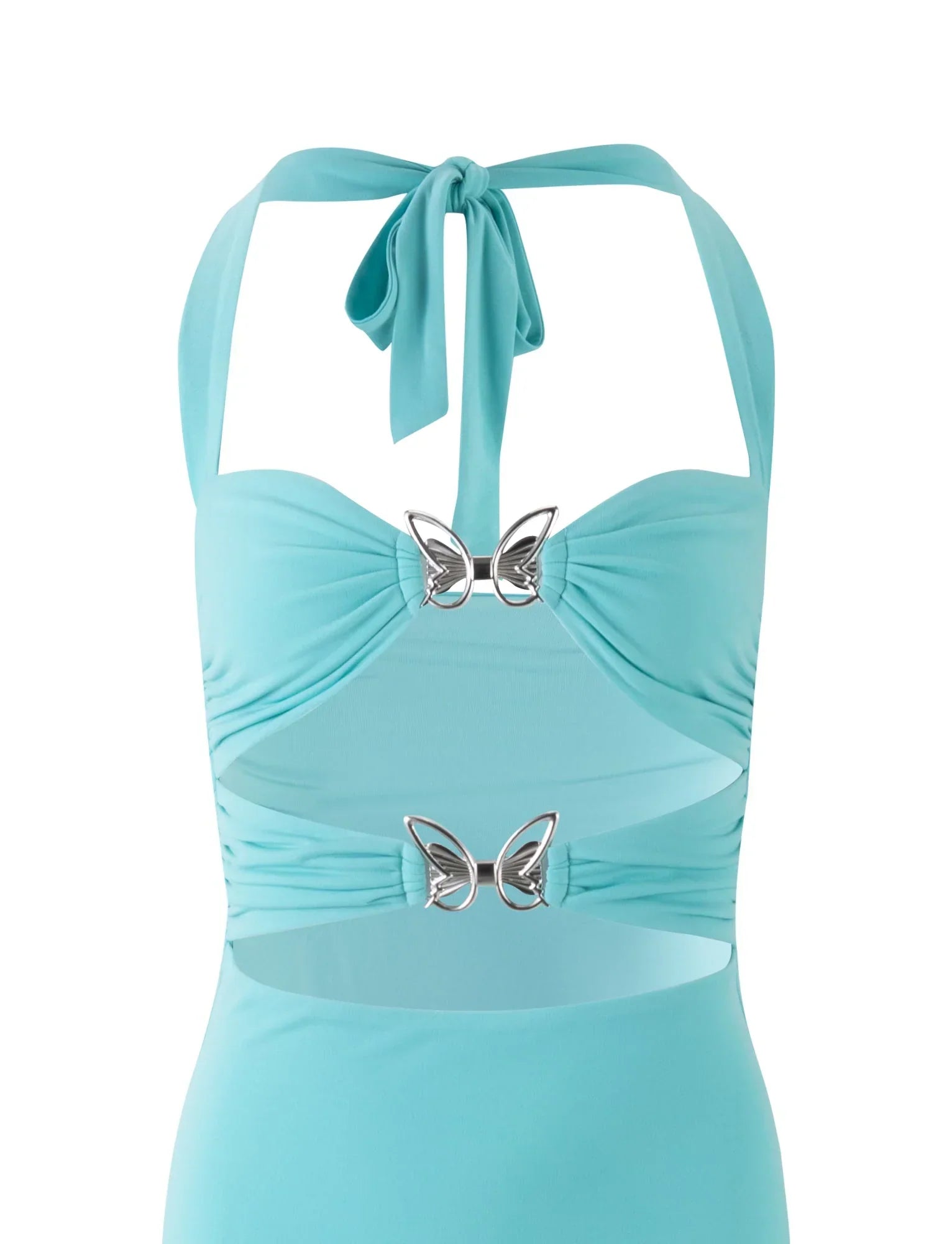 CORALINE DRESS BLUE BABY BLUE