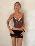 AUBURN TOP CHOCOLATE