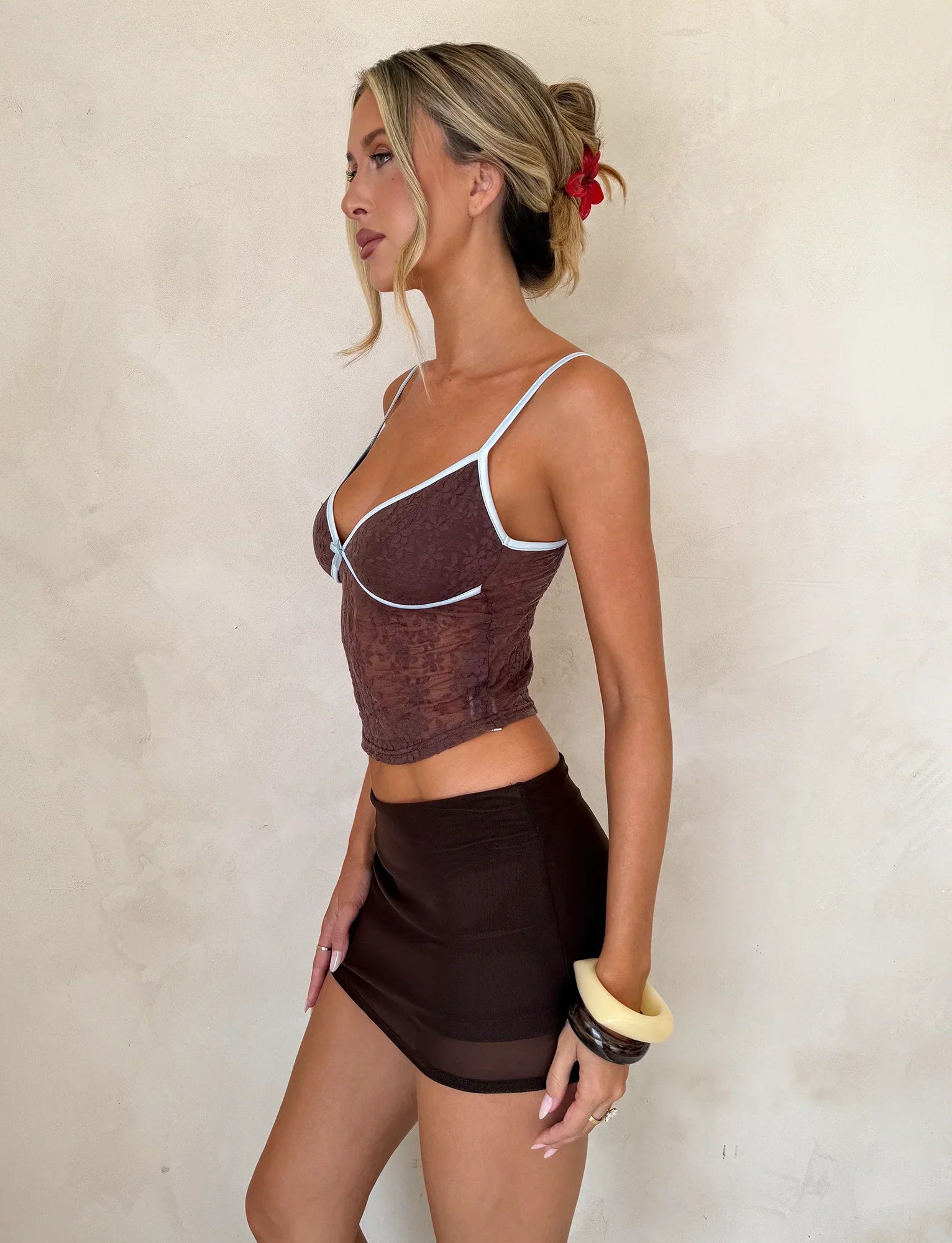 AUBURN TOP CHOCOLATE