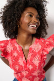 Nadia Flutter Top