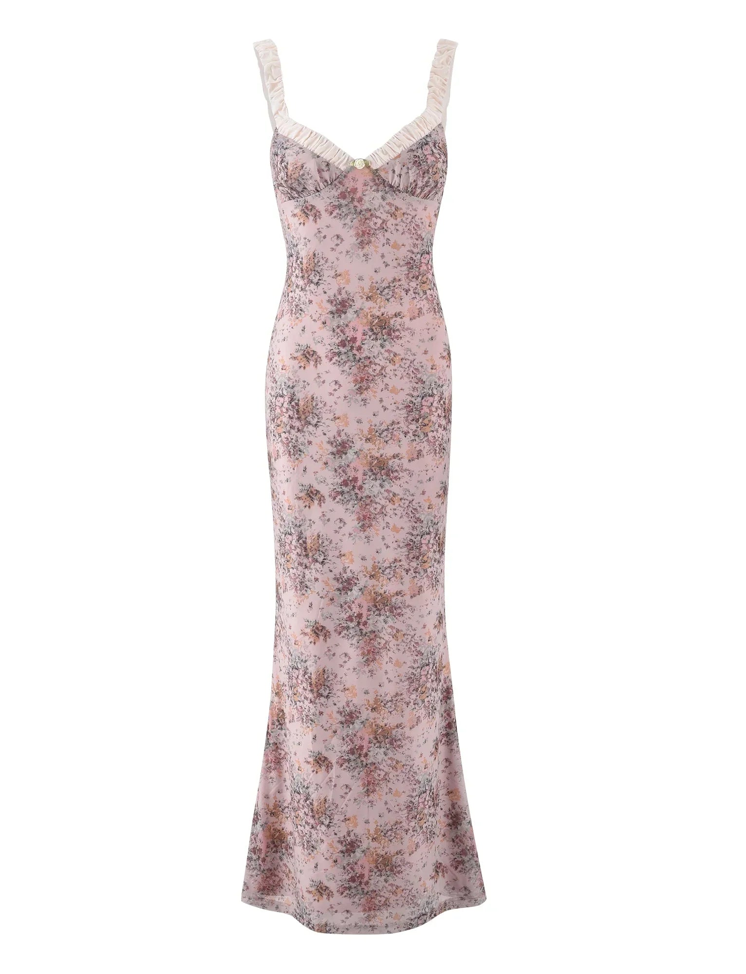AMARAN DRESS PINK CAMO FLORAL