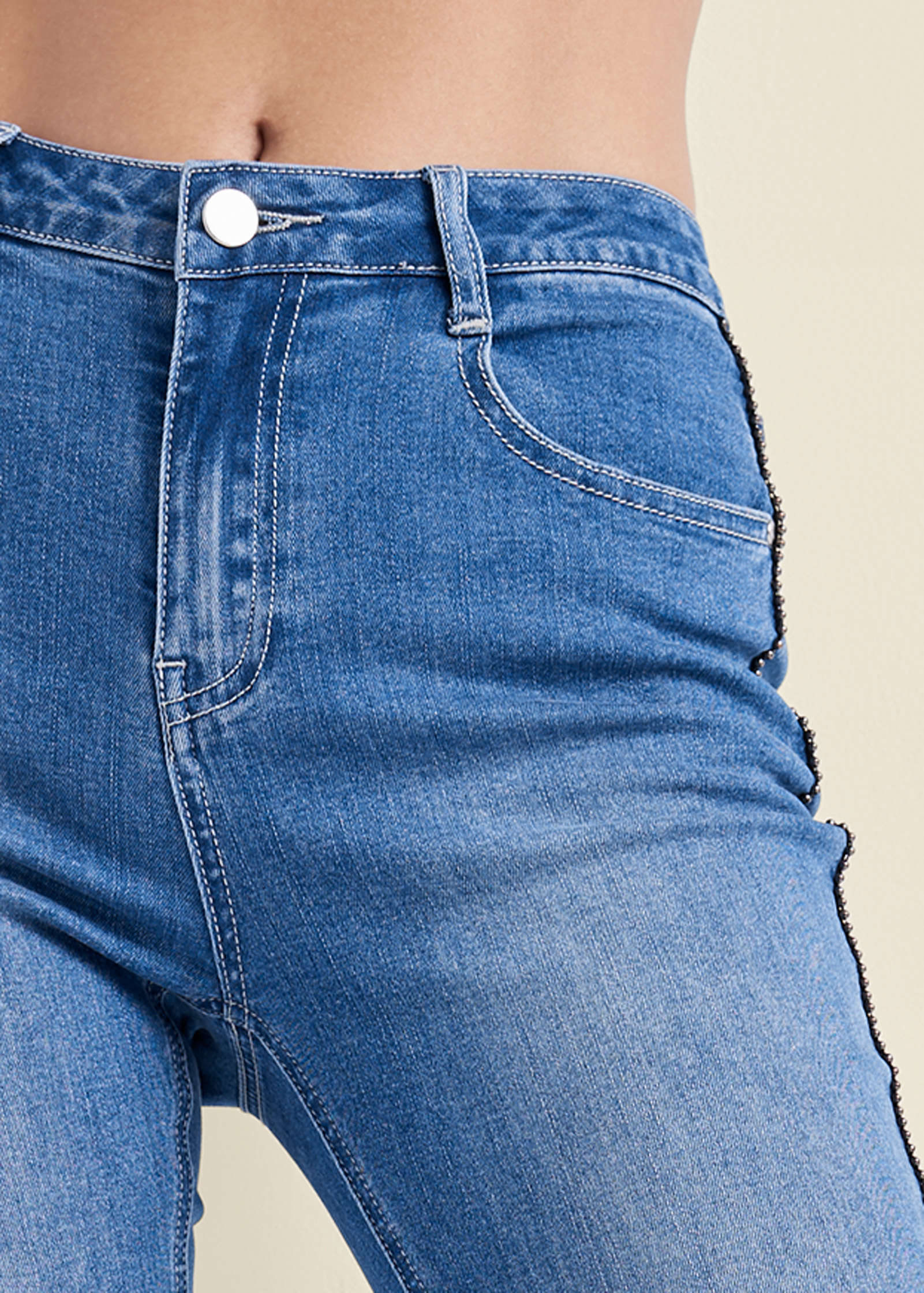 Extreme Flare Jeans Medium Wash