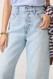 Petite Wes Barrel Jean
