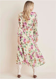Tiered Floral Maxi Dress Chalet Bouquet