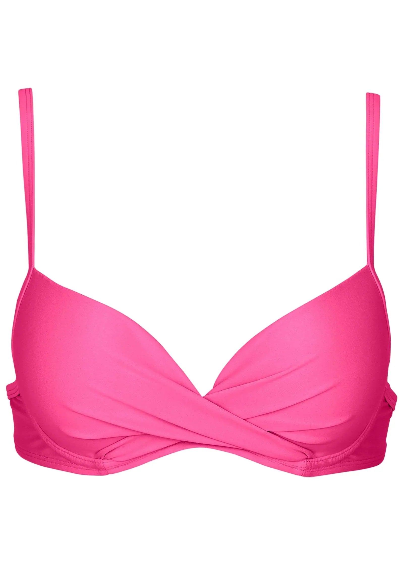 South Beach Push Up Top Hot Pink
