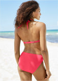 Fiji Moderate Bikini Bottom Sunset Pink