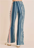 Linen Americana Pant Americana Floral Star