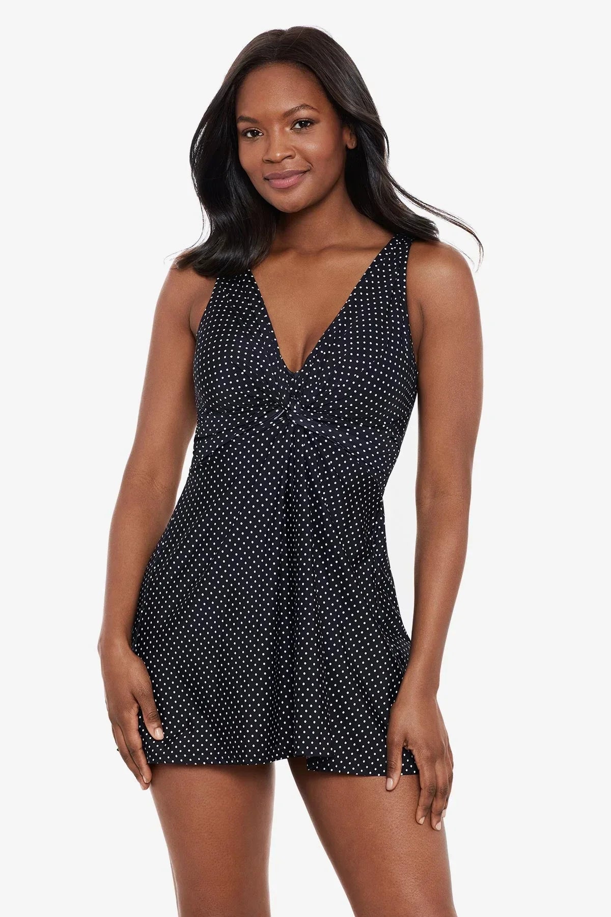 Marais Swim Dress in Pin Point