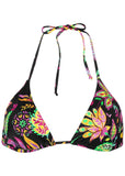 Bahamas Triangle Bikini Top Field Floral