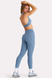 Soft Active Leggings in Marine