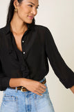 Ruffle Front Shirt