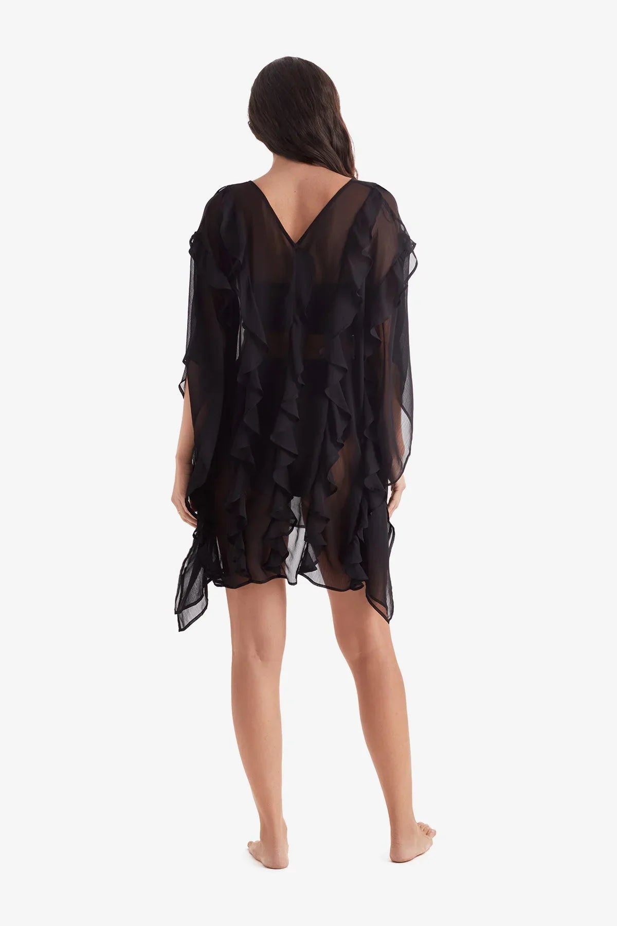 Breeze Poncho Black