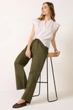 Janey Linen Top