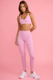 Soft Active Mid Rise Leggings in Dusty Pink