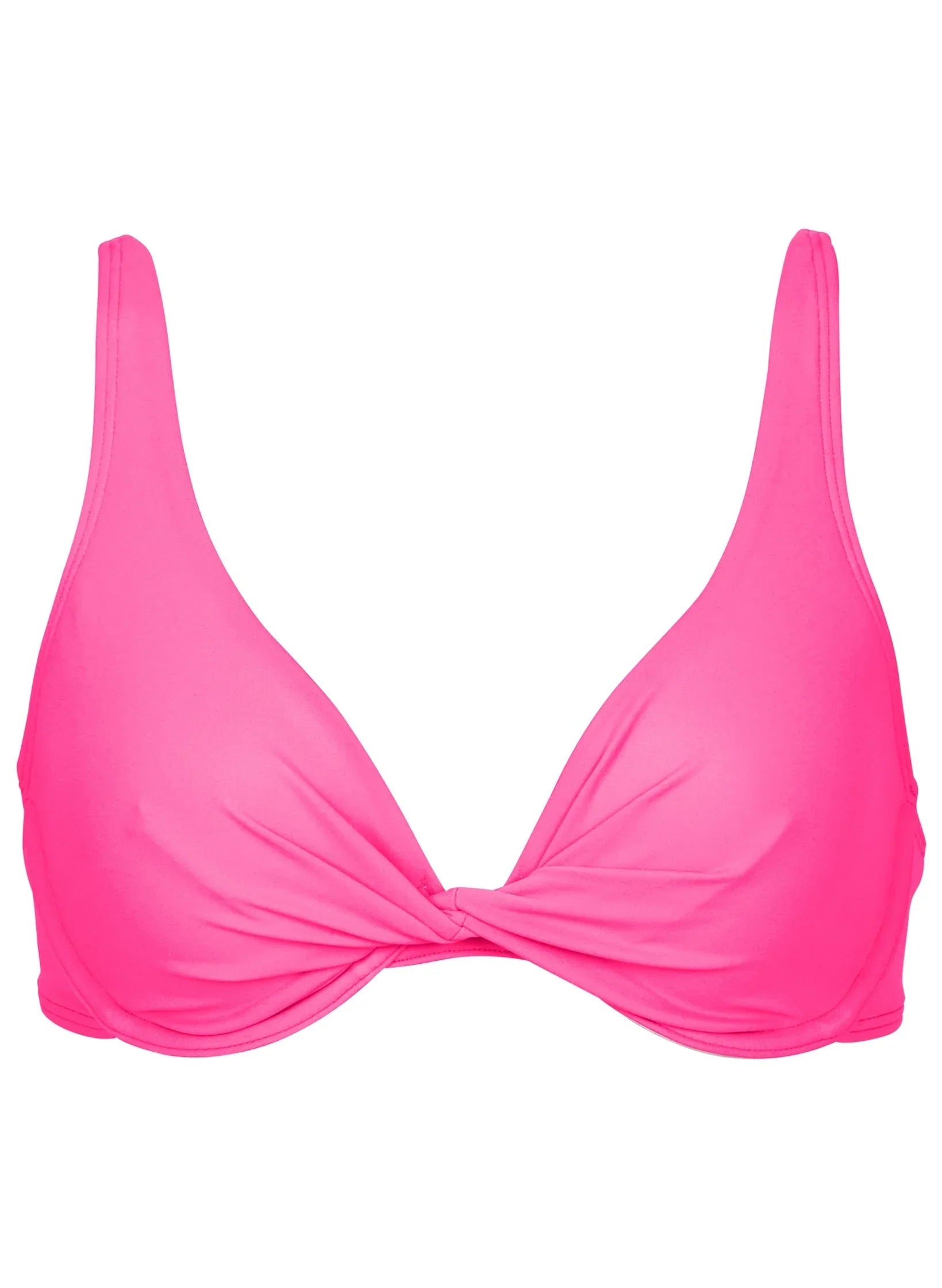 Antigua Twist Bikini Top Hot Pink