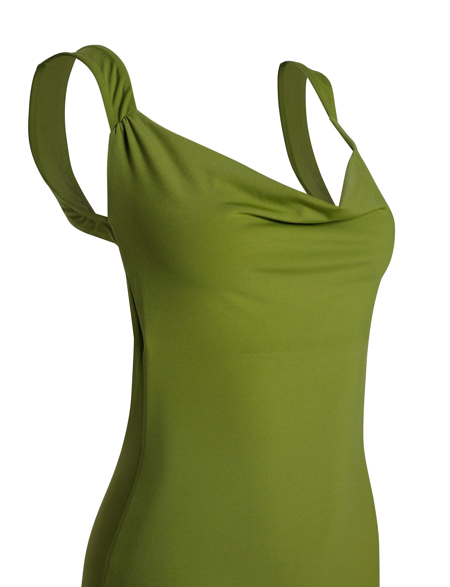 MORANA DRESS GREEN PASTEL GREEN