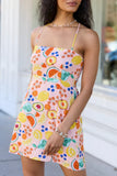 Undeniable Growth Multi Icon Print Mini Dress