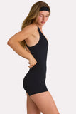 Soft Active Unitard in Black