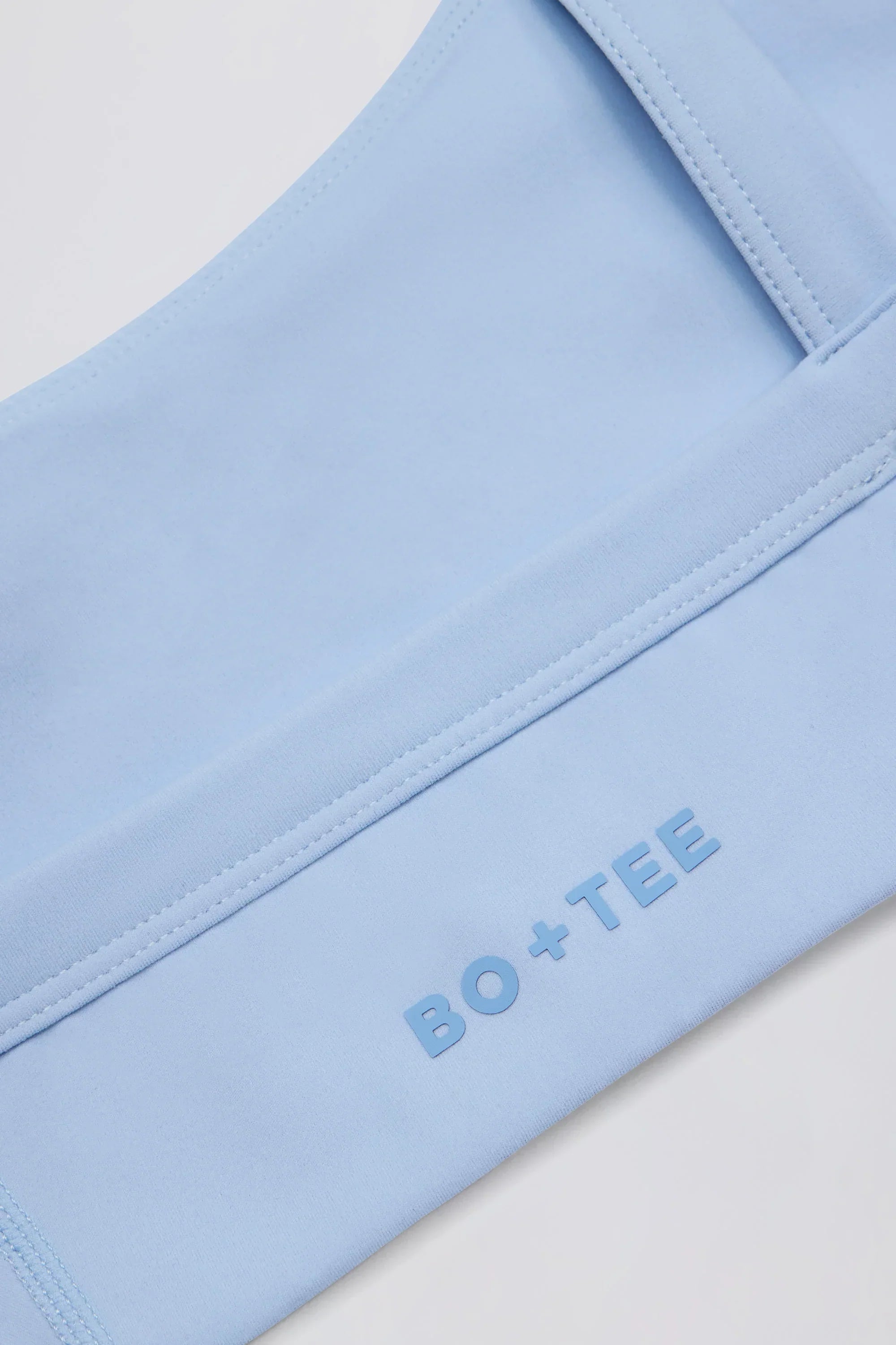 Soft Active Seam Detail Sports Bra in Sky