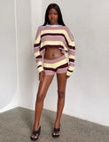 KOA 20 STRIPED SHORT TAN STRIPE