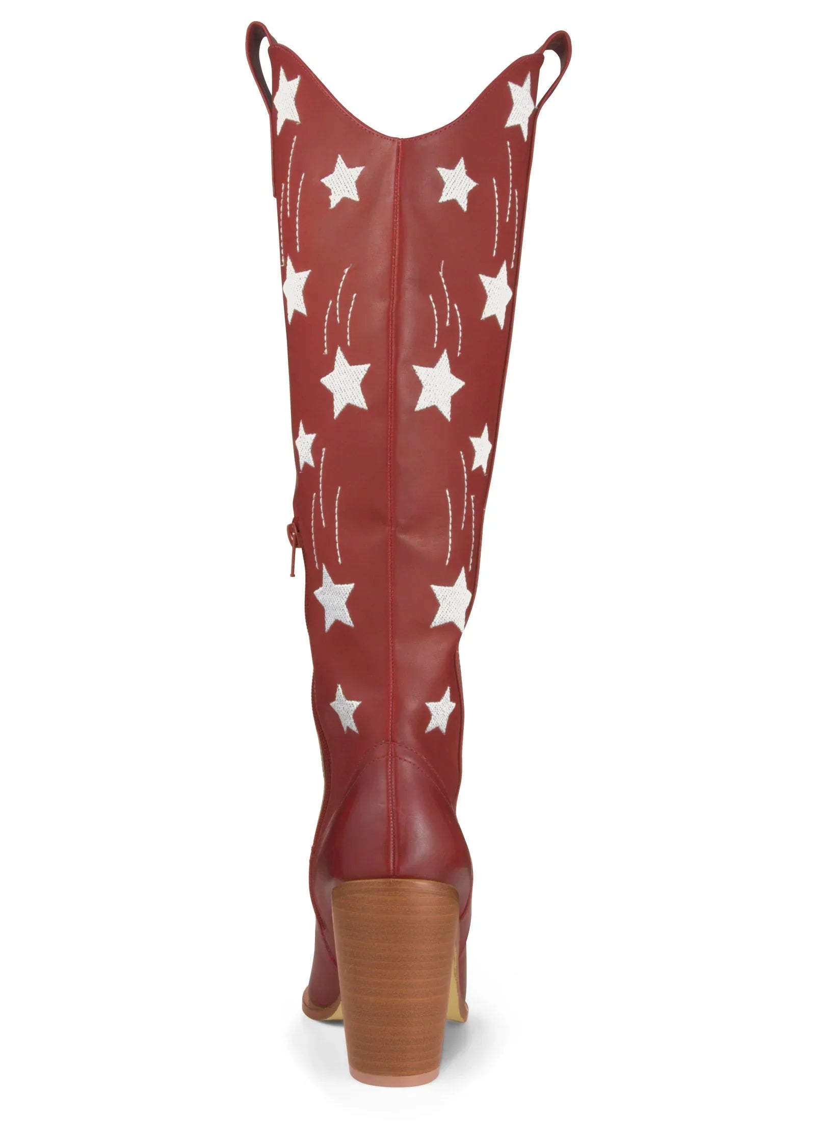 Americana Cowgirl Boots Red