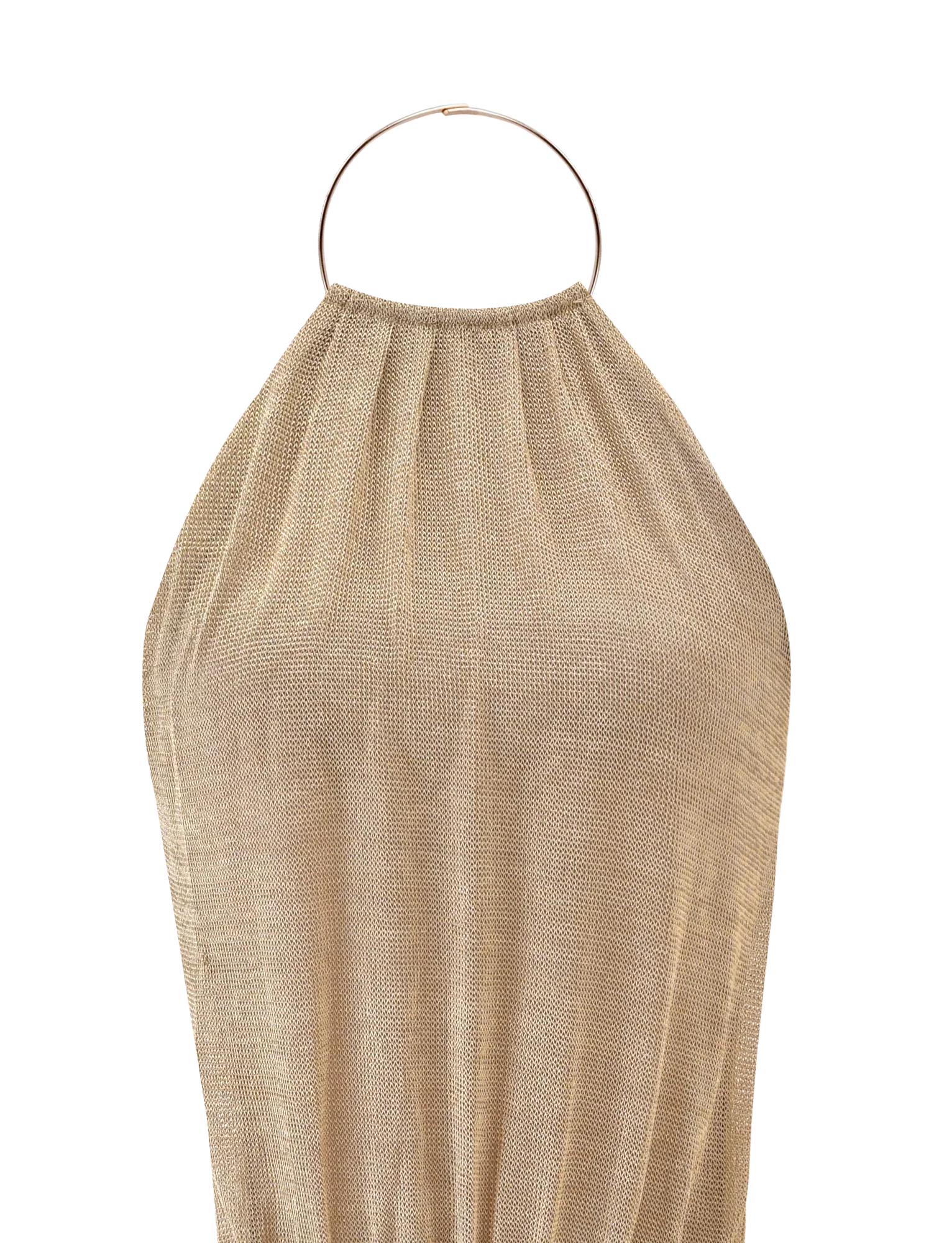 EVANNA MINI DRESS GOLD